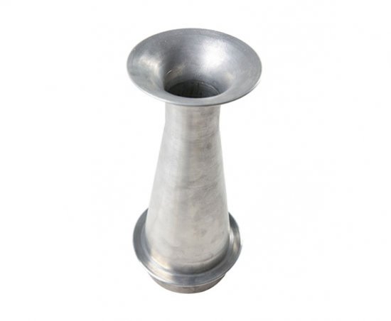 Aluminum metal spinning bellmouth nozzle
