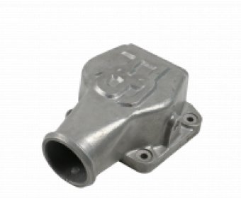 CNC machined aluminum sand casted gas pipe