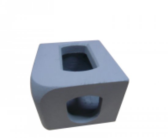 CNC machined Iron sand casting container corner